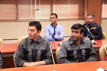 دیدار رئیس دانشگاه و معاونین با پرسنل خدماتی